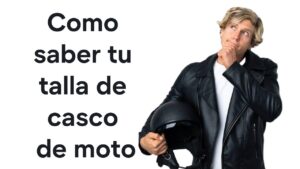 Como saber tu talla de casco de moto: mide tu cabeza y usa la calculadora de tallas
