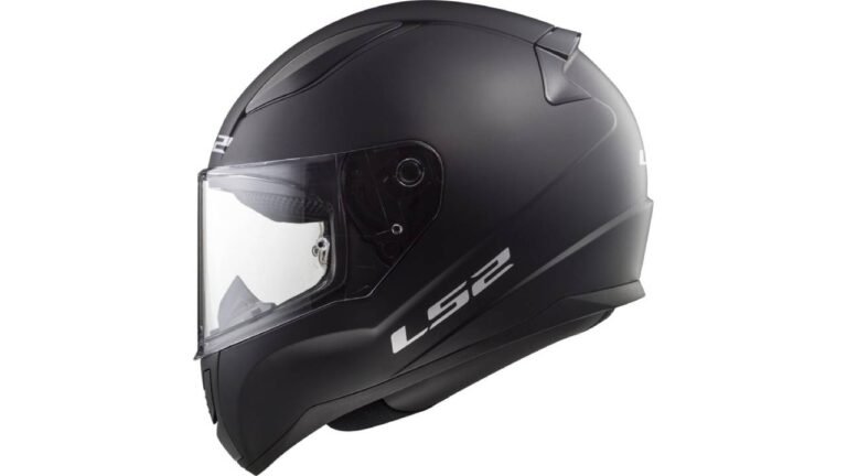 LS2 Casco integral de moto Rapid negro mate