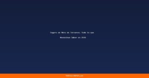 Seguro de Moto de Terceros: Todo lo que Necesitas Saber en 2026